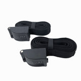 14' & 10' Combination Locking Tie Down Straps w/ Interwoven Braided Steel Cables-Paddleboard-Surf-Kayak