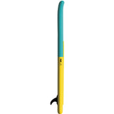 FREE E-Pump w/ 11' Turquoise/Yellow Inflatable Paddleboard-ISUP