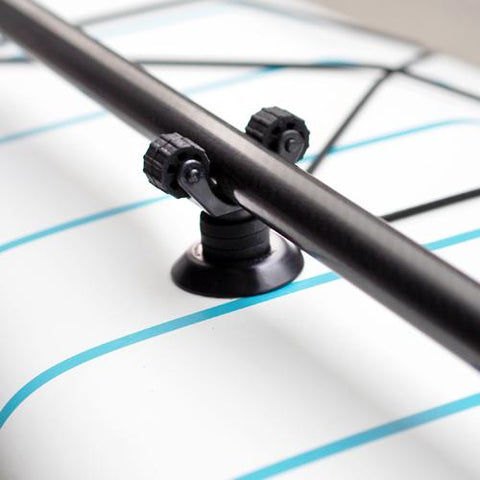 Paddle Holder w/ Leash Plug Adapter - SUP_Paddleboard_Deck_Accessories_J_Hook_Suction_cup_accessories - VAMO - www.vamolife.com