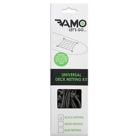 Universal Deck Netting Kit - BLACK - SUP_Paddleboard_Deck_Accessories_J_Hook_Suction_cup_accessories - VAMO - www.vamolife.com